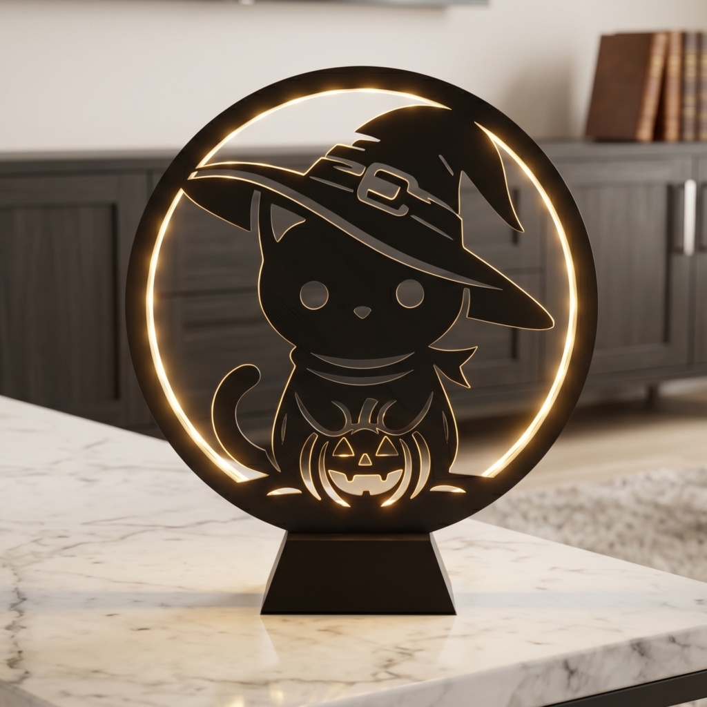 Kitty Ring Lamp